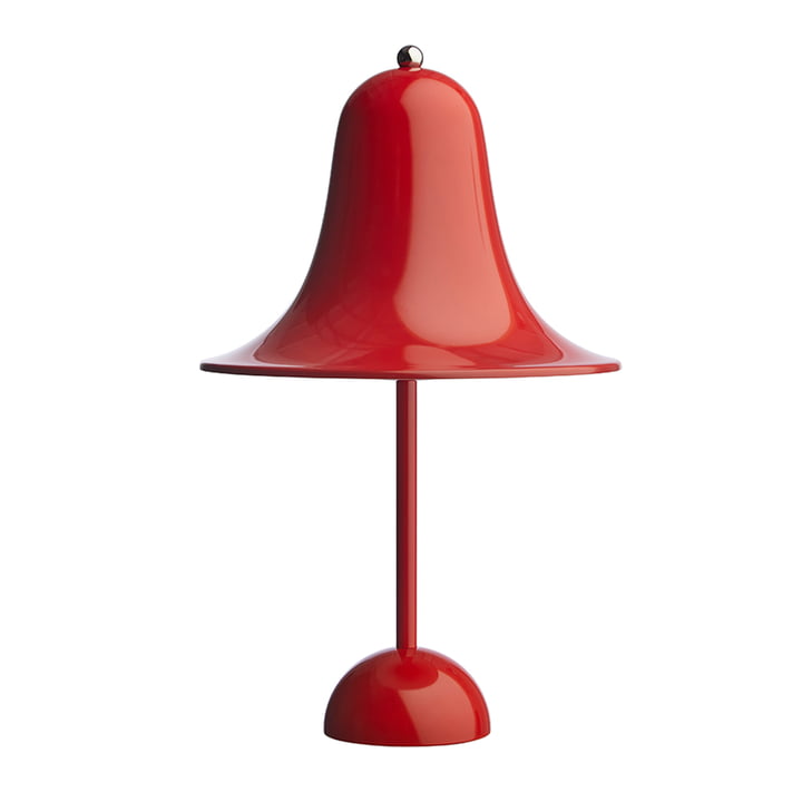 Pantop bordlampe Ø 23 cm fra Verpan i bright red