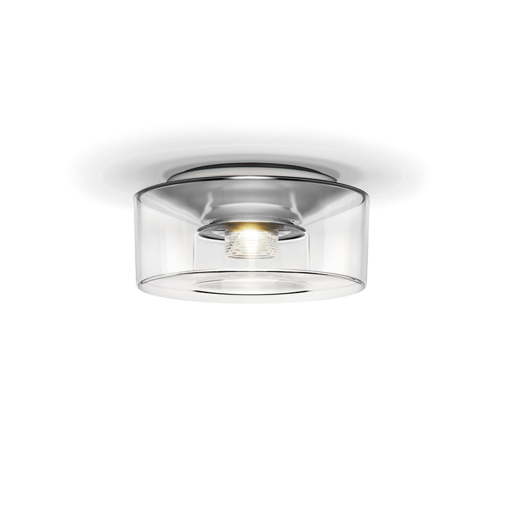 Curling LED loftslampe S fra serien.lighting (akrylglas / klar)