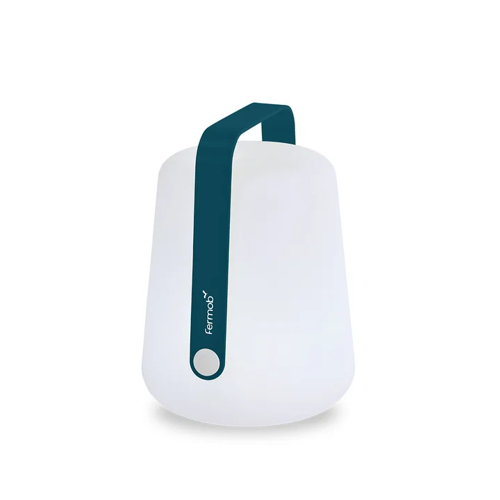 Balad batteri LED-lampen fra Fermob, H 25 cm, acapulco blå