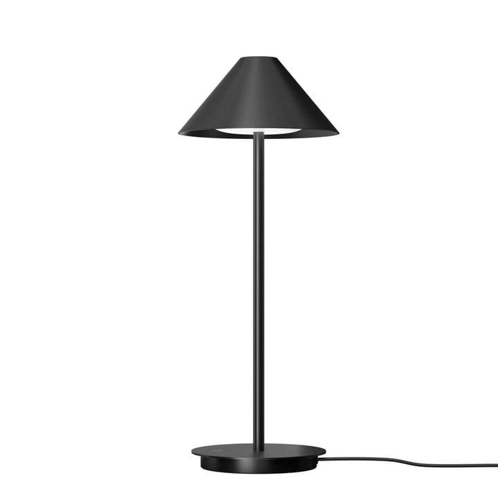 Keglen LED bordlampe Base D2W af Louis Poulsen i sort