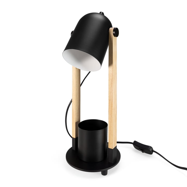 Bordlampe Nico by Collection i farven sort mat