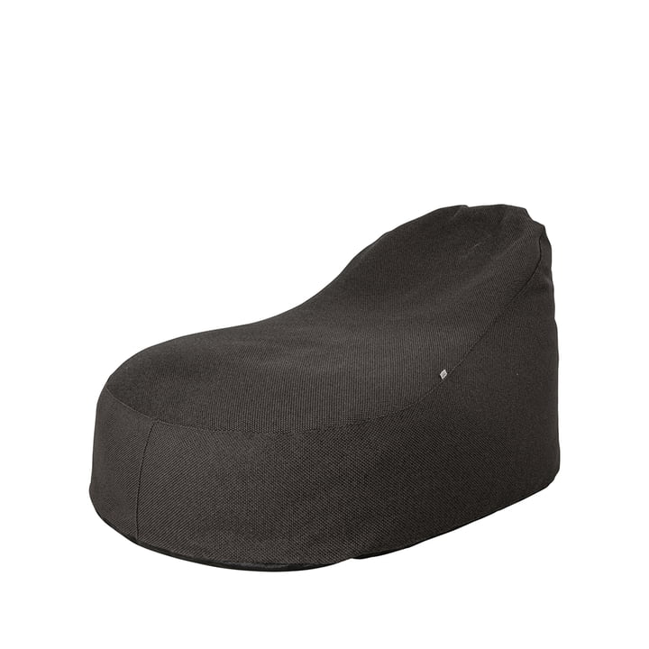 Cozy Outdoor sækkestol fra Cane-line i farven mørkegrå