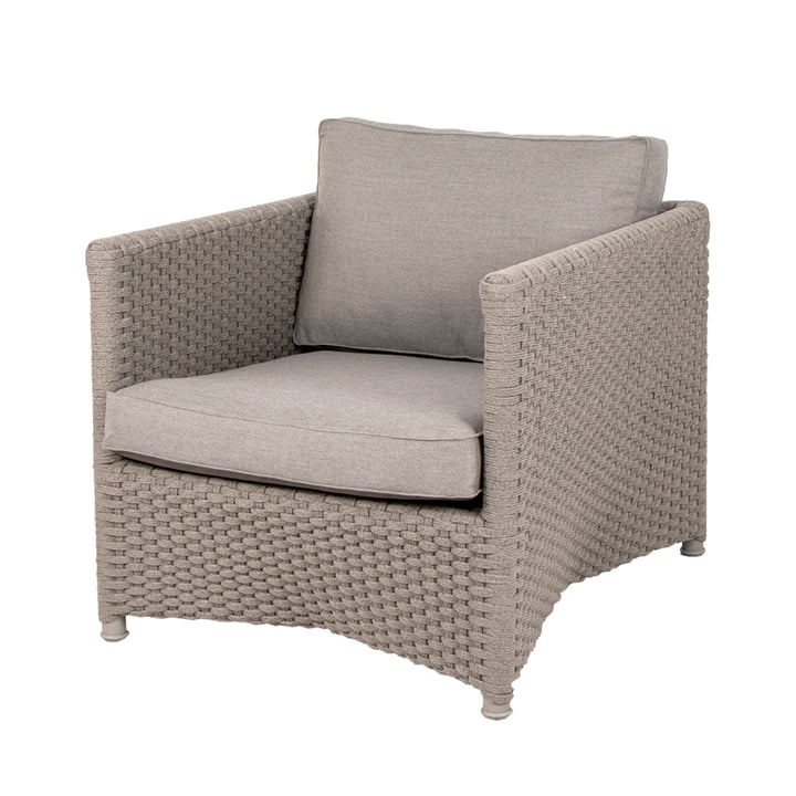 Diamond Outdoor Lounge Chair fra Cane-line i farven taupe