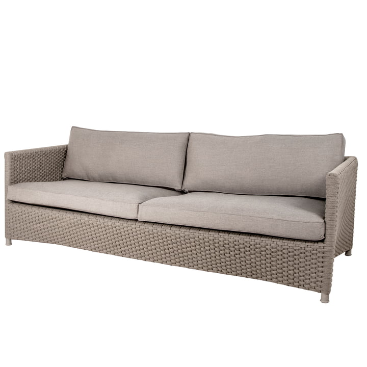 Diamond Outdoor Sofa fra Cane-line i farven taupe
