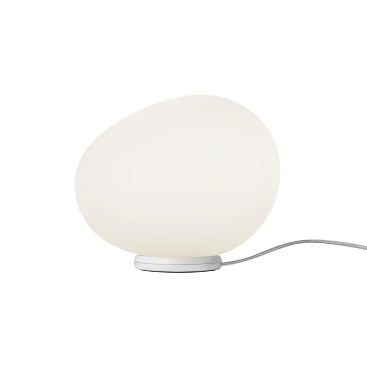 Gregg bordlampe R1, piccola, hvid fra Foscarini