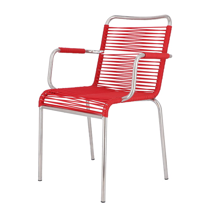 Mya Spaghetti Outdoor Chair fra Fiam i rød