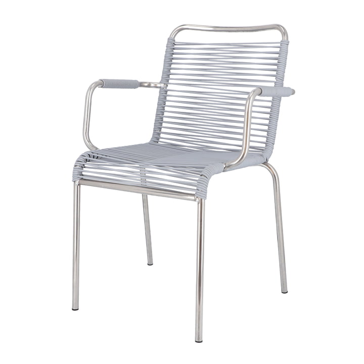Mya Spaghetti Outdoor Chair fra Fiam i grå