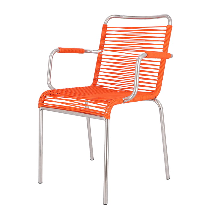 Mya Spaghetti Outdoor Chair fra Fiam i orange