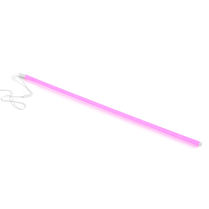 Neon LED lyspind, Ø 2,5 x 150 cm, pink fra Hay.