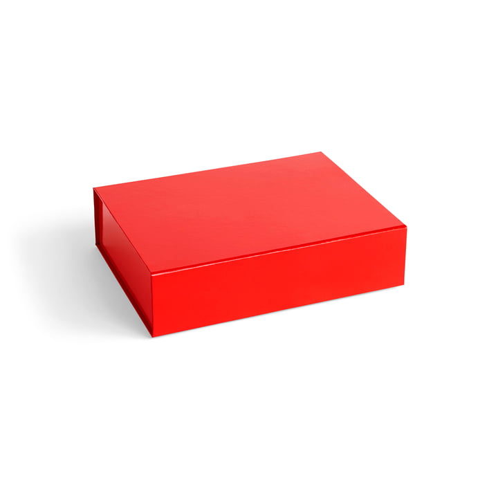 Colour opbevaringsboks magnetisk S fra Hay i levende rød