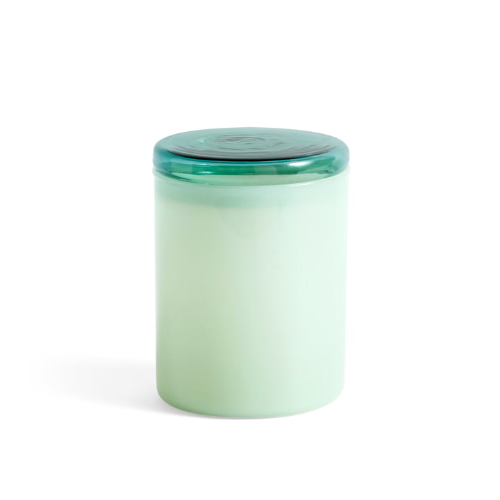 Borosilicate Jar opbevaringsglas 0,35 l fra Hay i farven jadegrøn