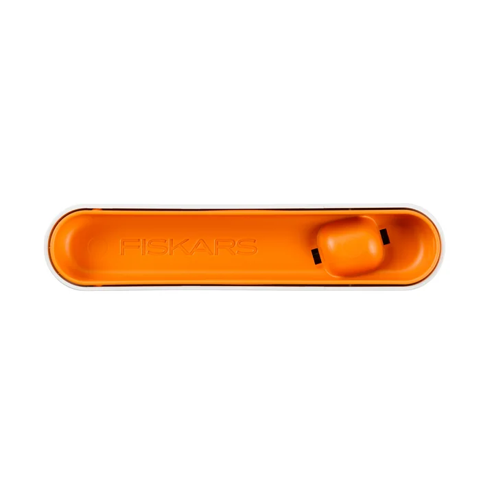 Functional Form knivsliber fra Fiskars i hvid/orange