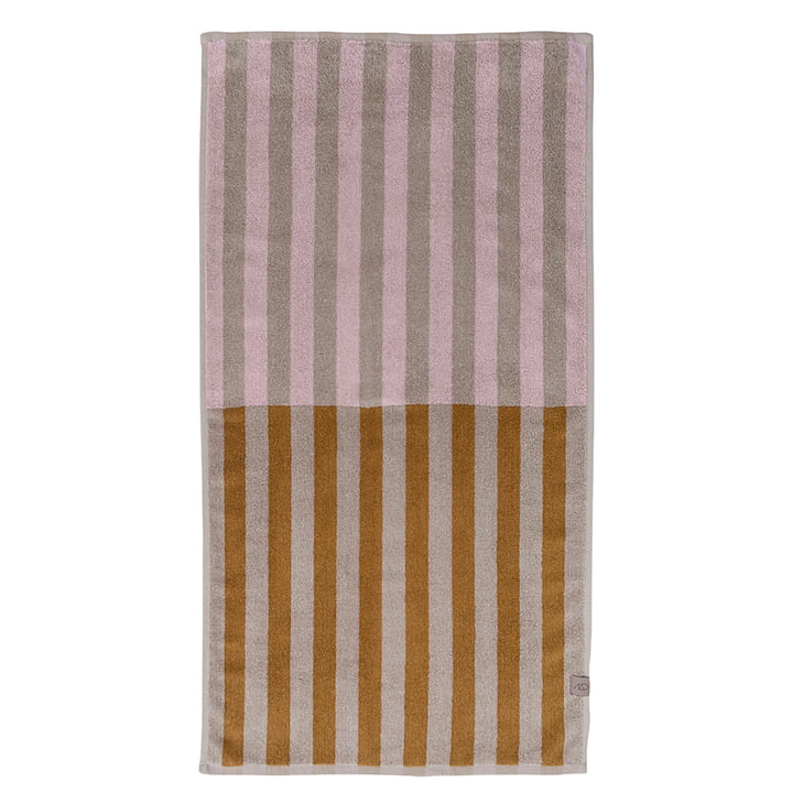 Disorder badehåndklæde 70 x 133 cm, powder rose med Mette Ditmer