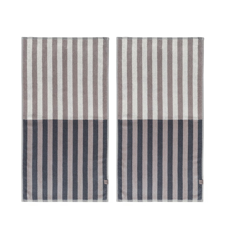 Disorder gæstehåndklæde 40 x 55 cm, off-white (sæt med 2) af Mette Ditmer