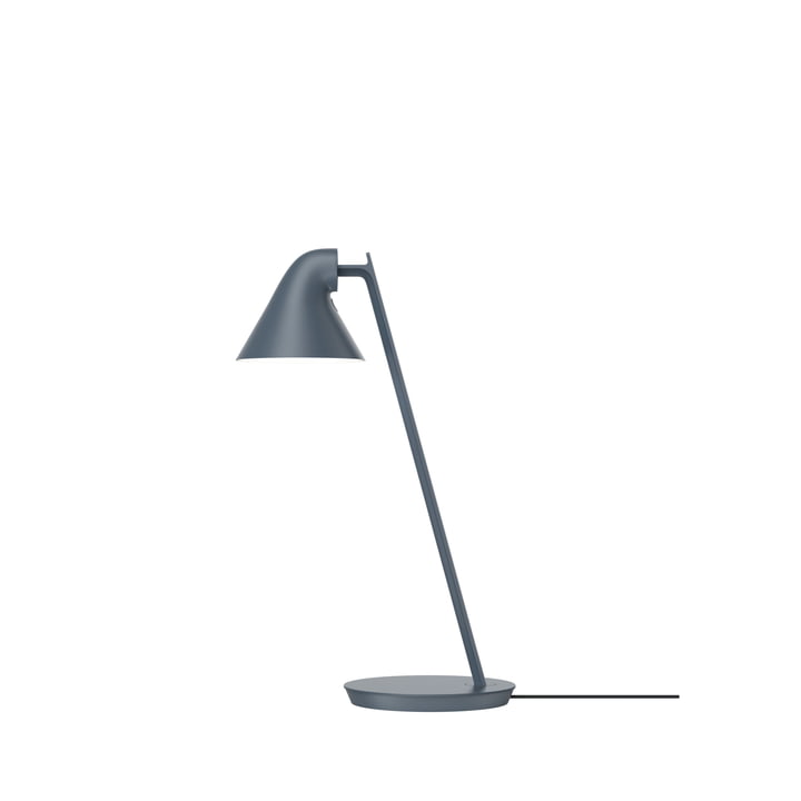 NJP Mini LED bordlampe, petrolblå af Louis Poulsen