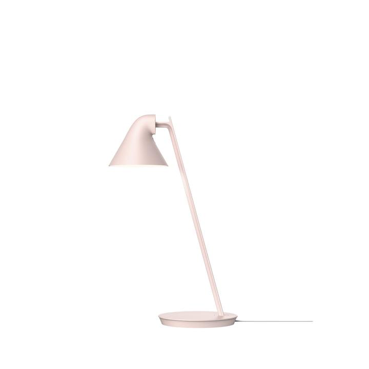 NJP Mini LED bordlampe i blød pink fra Louis Poulsen