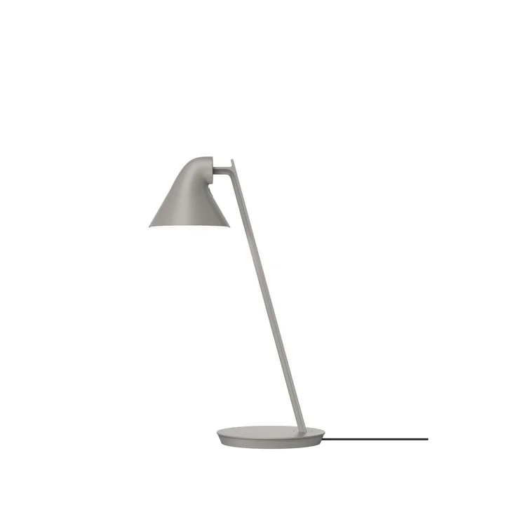 NJP Mini LED bordlampe, lysegrå fra Louis Poulsen