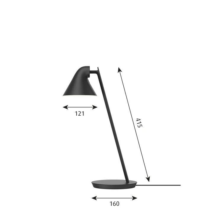 NJP Mini LED bordlampe fra Louis Poulsen