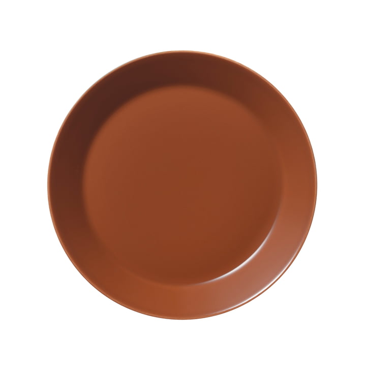 Teema tallerken flad Ø 21 cm, vintage brun fra Iittala
