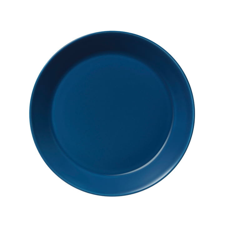 Teema tallerken flad Ø 21 cm, vintage blå fra Iittala
