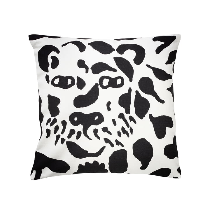 Oiva Toikka pudebetræk, 47 x 47 cm, Cheetah sort og hvid fra Iittala