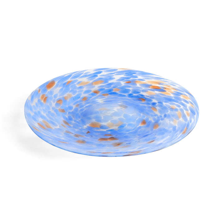 Splash serveringsfad, Ø 32 cm, blå fra Hay