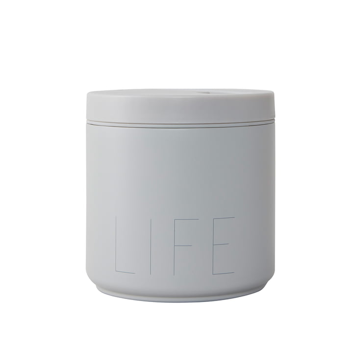 Travel Life Thermo Lunch Box stor i Life / cool grå fra Design Letters