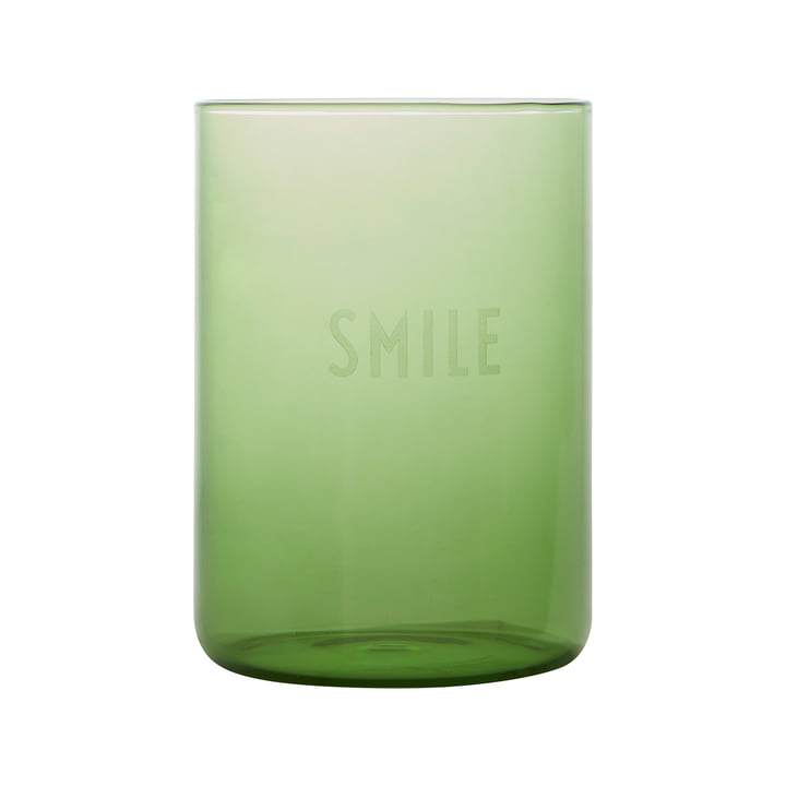 AJ Favourite drikkeglas i Smile /grøn fra Design Letters .