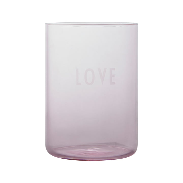 AJ Favourite drikkeglas in Love / rose fra Design Letters