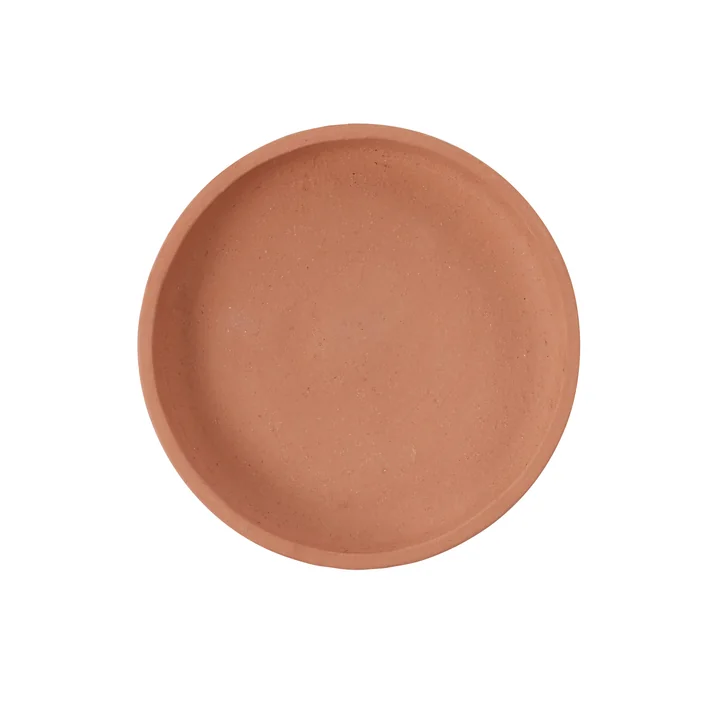 Terra Outdoor Coaster fra OYOY i terracotta