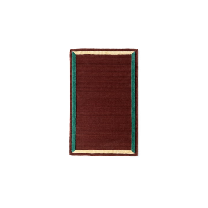 Indrammet AP13 tæppeløber, 90 x 140 cm, blomme fra & Tradition