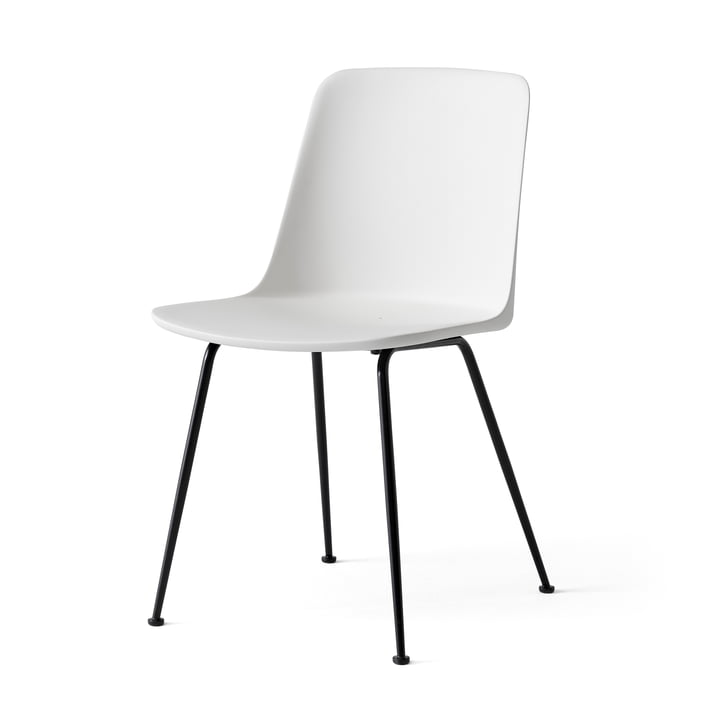 Rely HW70 udendørs stol, sort/hvid fra & Tradition