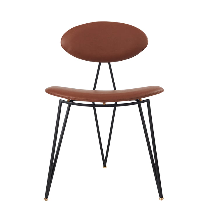Semper Dining Chair fra AYTM i sort/cognac version