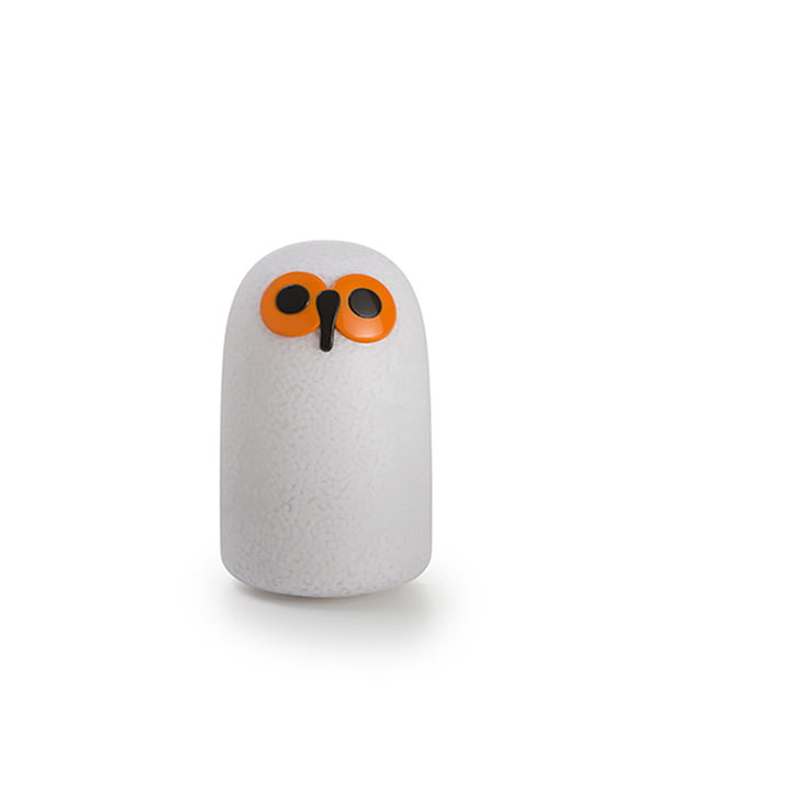 Linnut Sulo S batteridrevet bordlampe (LED) fra Magis i hvid / orange