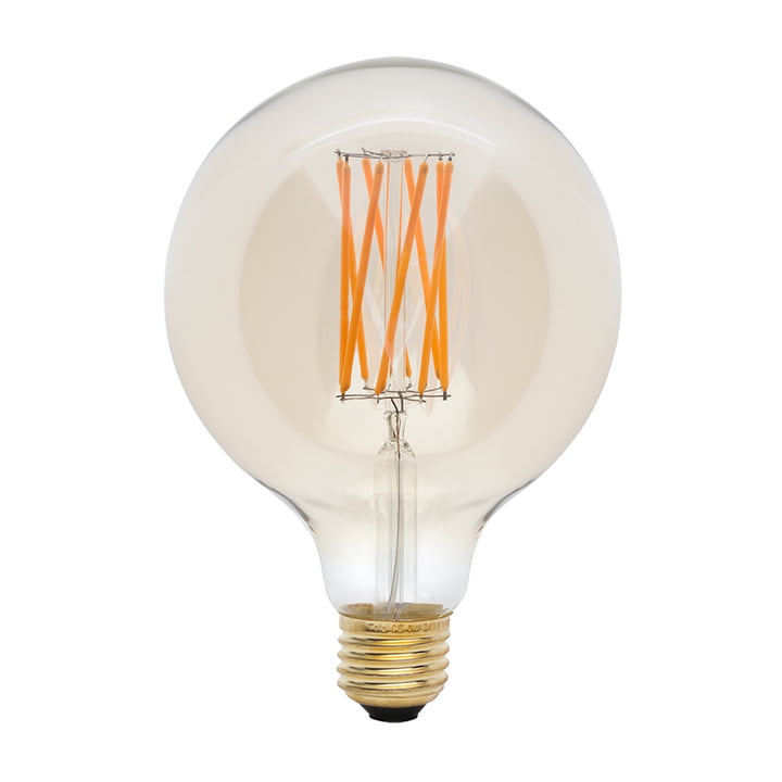 Gaia LED-lampe E27 6W, Ø 12,5 cm fra Tala i gennemsigtig gul