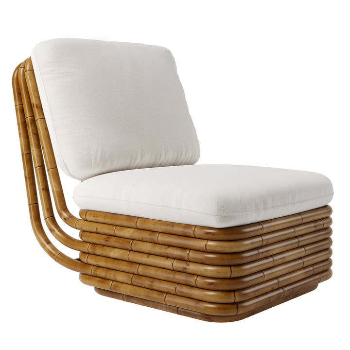 Bohemian 72 Outdoor Lounge Chair, Dedar (002, Standard) fra Gubi