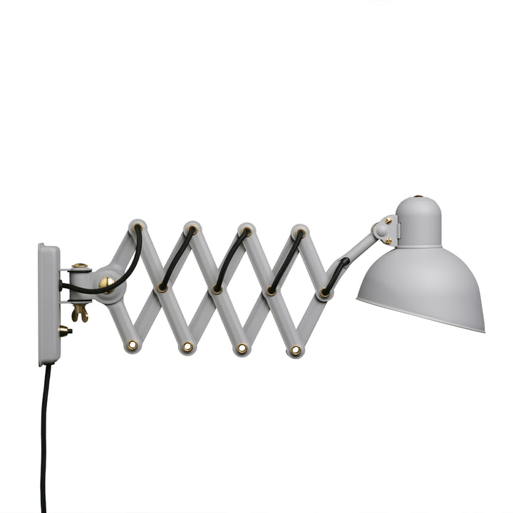 KAISER idell 6718 sakselampe væglampe, let grå fra Fritz Hansen