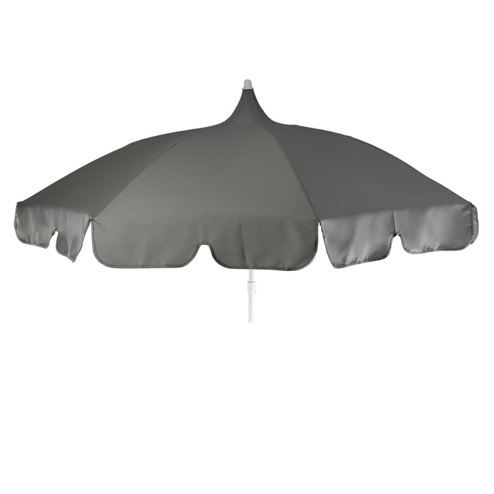 Jan Kurtz - Pagoda parasol, Ø 250 cm, hvid / lysegrå