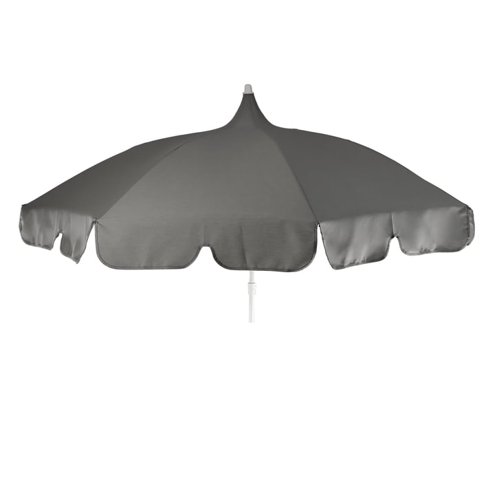 Jan Kurtz - Pagoda parasol, Ø 200 cm, hvid / lysegrå