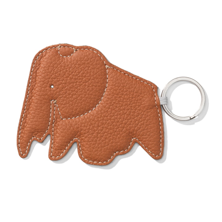 Key Ring Elephant, cognac fra Vitra