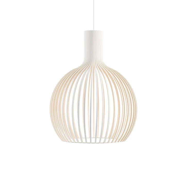 Octo Lille 4241 pendellampe Ø 45 x H 55 cm fra Secto i hvid