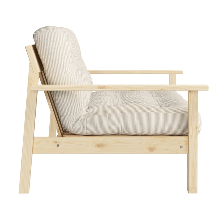 Unwind af Sovesofa, naturfyr/elfenben fra Karup Design