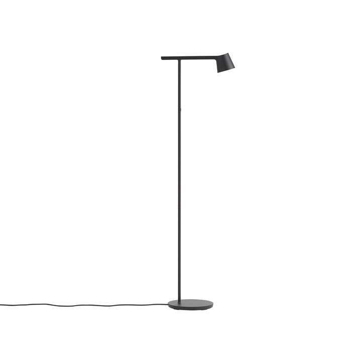 Tip LED gulvlampen fra Muuto i sort
