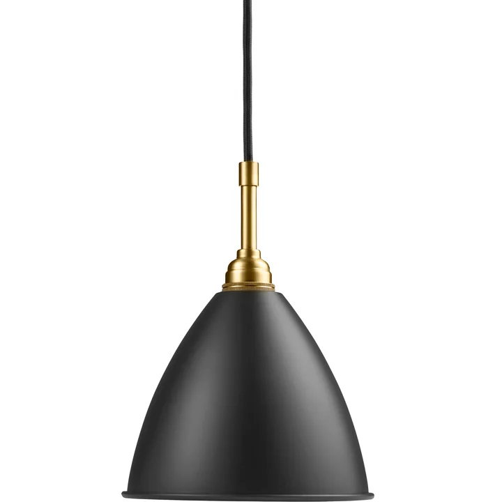 Bestlite BL9 pendel, Ø 16 cm, messing / sort satin finish fra Gubi