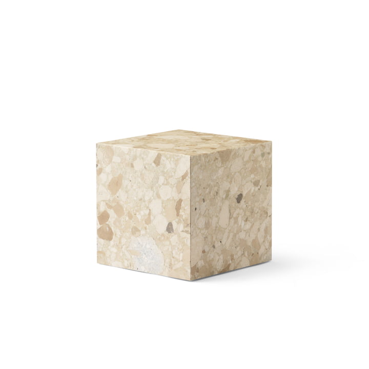 Plinth Cubic sidebord fra Audo i Kunis Breccia finish