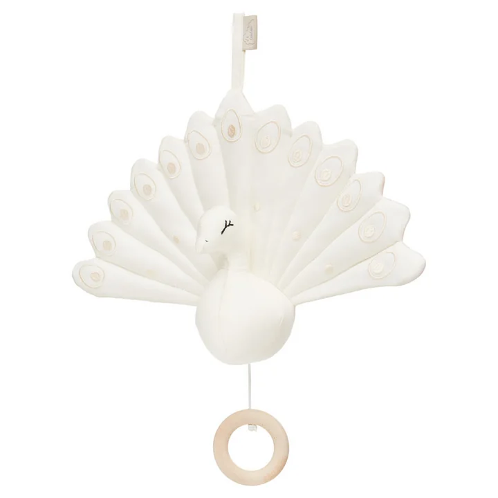 Peacock spilledåse fra Cam Cam Copenhagen i den creme white udgave
