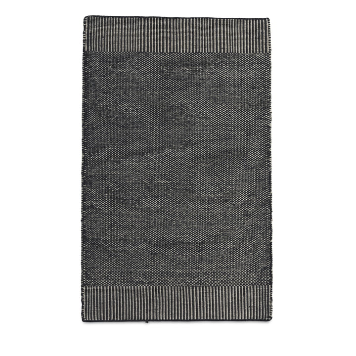 Rombo tæppe, 90 x 140 cm, hvid/grå fra Woud