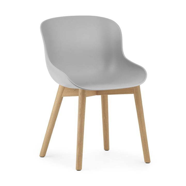 Hyg stol fra Normann Copenhagen i den naturlige eg/grå finish