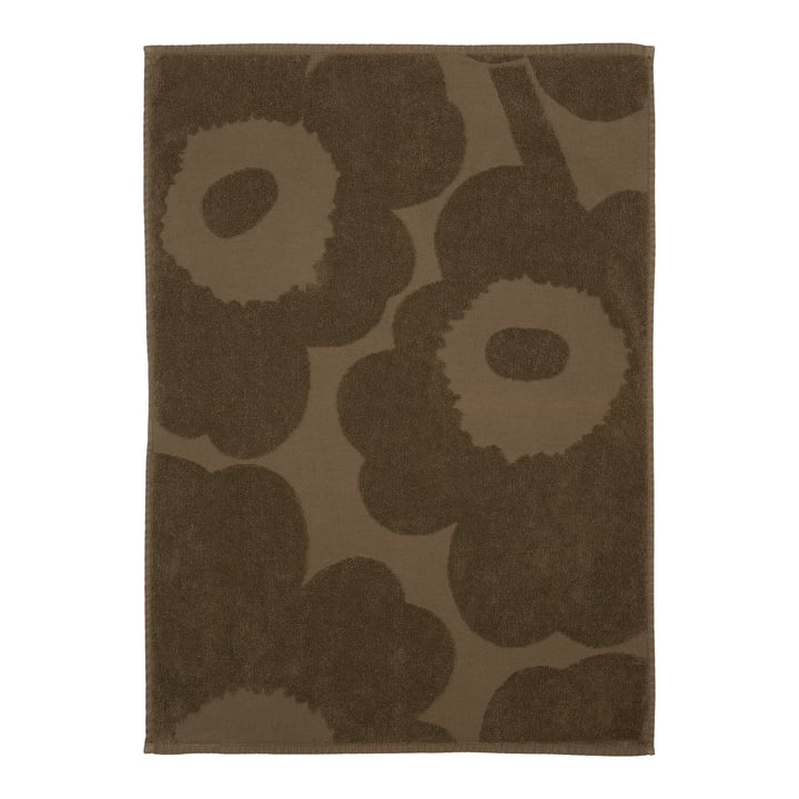 Unikko håndklæde 47 x 70 cm, mørkt sand fra Marimekko