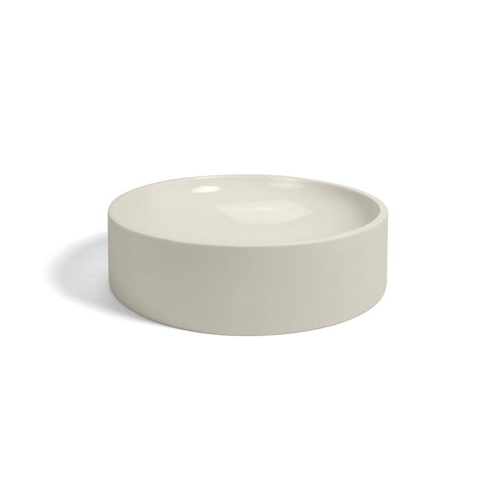 Divy porcelænsskål L, Ø 19 x H 5,4 cm, hvid fra yunic